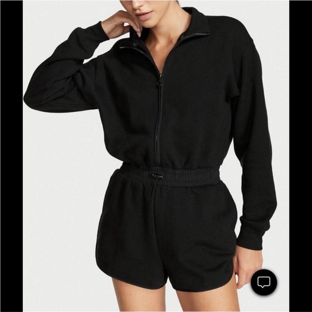 Victoria's Secret Black On Point Romper